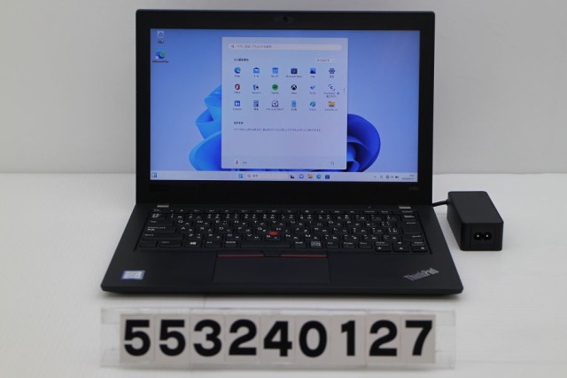 Lenovo ThinkPad X280 Core i3 8130U 2.2GHz/8GB/256GB(SSD)/12.5W/FWXGA(1366x768)/Win11 【中古】