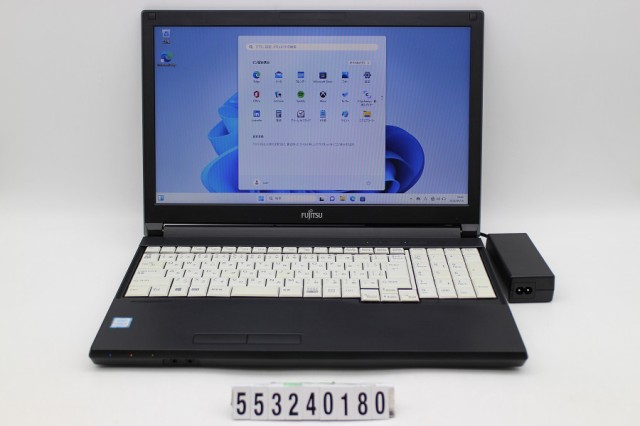 富士通 LIFEBOOK A579/B Core i5 8365U 1.6GHz/8GB/256GB(SSD)/Multi/15.6W/FWXGA(1366x768)/Win11 【中古】