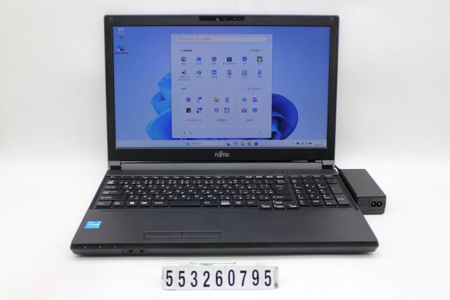 富士通 LIFEBOOK A5511/G Core i3 1125G4 2GHz/8GB/256GB(SSD)/DVD/15.6W/FWXGA(1366x768)/Win11 【中古】