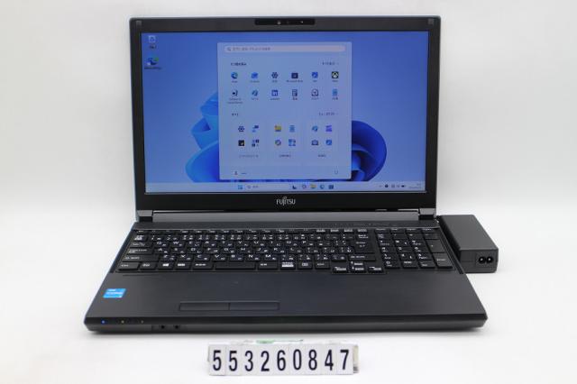 富士通 LIFEBOOK A5511/G Core i3 1125G4 2GHz/8GB/256GB(SSD)/DVD/15.6W/FWXGA(1366x768)/Win11 【中古】