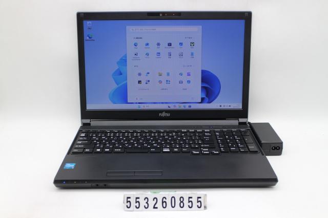 富士通 LIFEBOOK A5511/G Core i3 1125G4 2GHz/8GB/256GB(SSD)/DVD/15.6W/FWXGA(1366x768)/Win11 【中古】