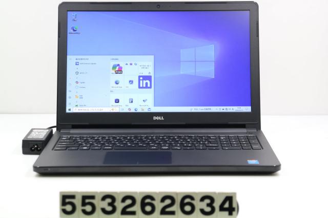 DELL Vostro 3558 Core i5 5200U 2.2GHz/8GB/500GB(SSD)/Multi/15.6W/FWXGA(1366x768)/Win10 【中古】