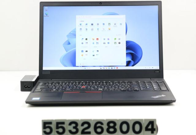 Lenovo ThinkPad E580 Core i5 8250U 1.6GHz/8GB/256GB(SSD)/15.6W/FHD(1920x1080)/Win11 【中古】