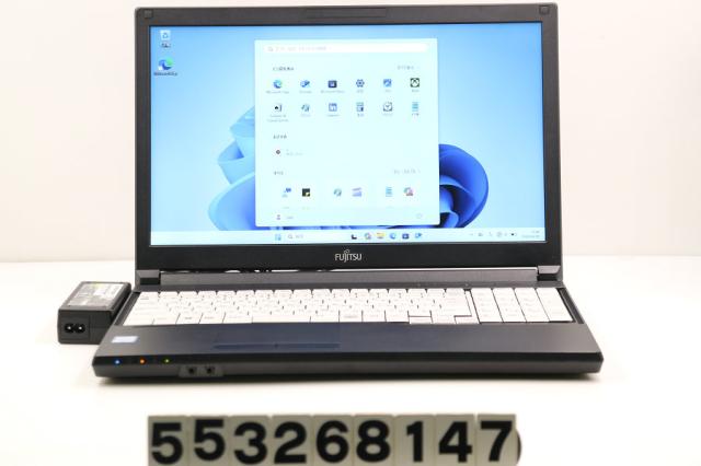 富士通 LIFEBOOK A579/B Core i5 8365U 1.6GHz/8GB/256GB(SSD)/DVD/15.6W/FWXGA(1366x768)/Win11 【中古】 22,862円