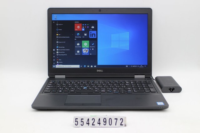 DELL Latitude E5570 Core i7 6600U 2.6GHz/8GB/256GB(SSD)/15.6W/FWXGA(1366x768)/Win10/AMD Radeon (TM) R7 M360 【中古】