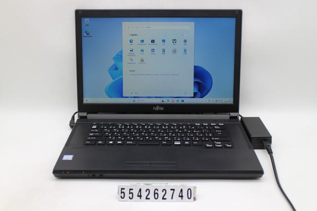 富士通 LIFEBOOK A579/C Core i3 8145U 2.1GHz/8GB/256GB(SSD)/DVD/15.6W/FWXGA(1366x768)/Win11 【中古】