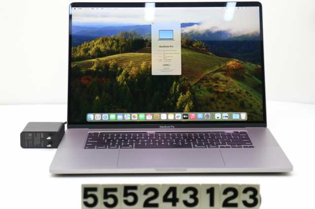 Apple MacBook Pro A2141 2019 スペースグレイ Core i9 9980HK 2.4GHz/32GB/2TB(SSD)/16W/macOS Sonoma/Radeon Pro 5500M 【中古】