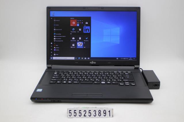 富士通 LIFEBOOK A576/S Core i3 6100U 2.3GHz/8GB/128GB(SSD)/DVD/15.6W/FWXGA(1366x768)/Win10 【中古】