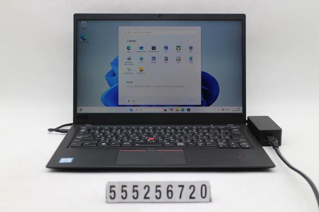 Lenovo ThinkPad X1 Carbon 6th Gen Core i5 8350U 1.7GHz/8GB/256GB(SSD)/14W/FHD(1920x1080) タッチパネル/Win11 【中古】