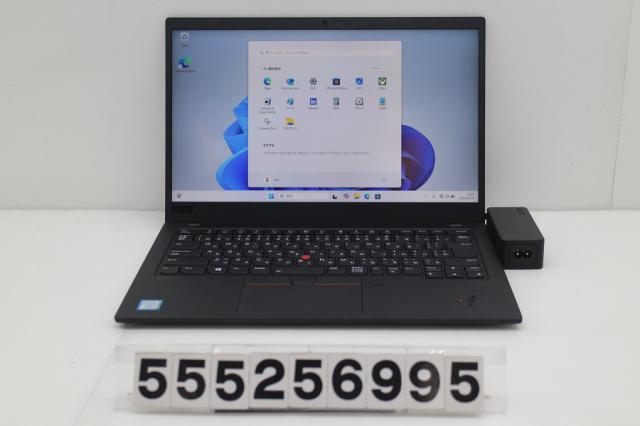 Lenovo ThinkPad X1 Carbon 7th Gen Core i5 8365U 1.6GHz/8GB/256GB(SSD)/14W/FHD(1920x1080) タッチパネル/Win11 【中古】 24,696円