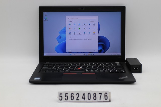 Lenovo ThinkPad X280 Core i5 8250U 1.6GHz/8GB/256GB(SSD)/12.5W/FHD(1920x1080)/Win11 【中古】