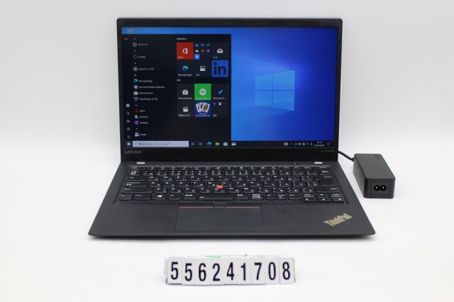 Lenovo ThinkPad X1 Carbon 5th Gen Core i7 7500U 2.7GHz/8GB/256GB(SSD)/14W/FHD(1920x1080)/Win10 【中古】