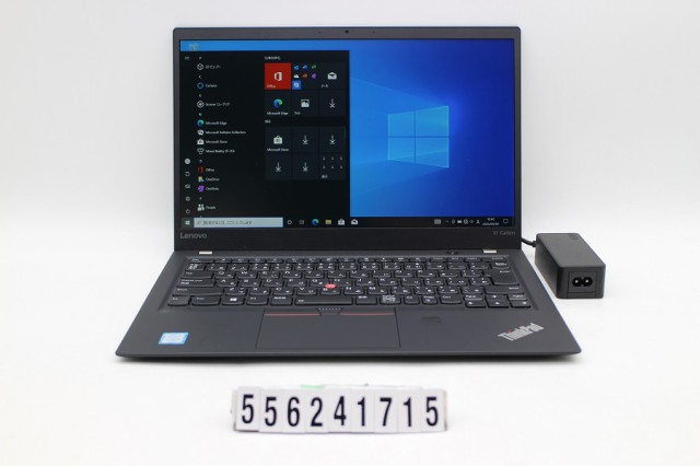 Lenovo ThinkPad X1 Carbon 5th Gen Core i7 7500U 2.7GHz/8GB/256GB(SSD)/14W/FHD(1920x1080)/Win10 【中古】