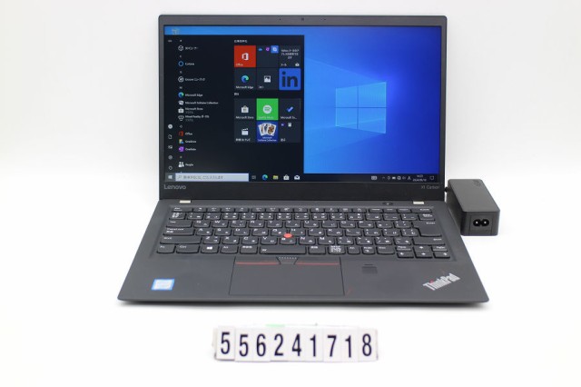 Lenovo ThinkPad X1 Carbon 5th Gen Core i7 7500U 2.7GHz/8GB/256GB(SSD)/14W/FHD(1920x1080)/Win10 【中古】