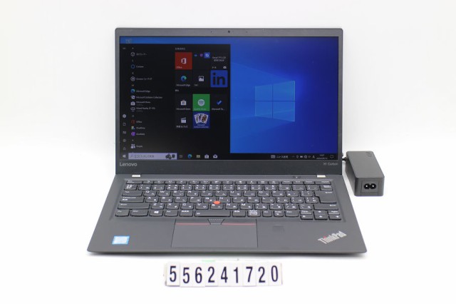 Lenovo ThinkPad X1 Carbon 5th Gen Core i7 7500U 2.7GHz/8GB/256GB(SSD)/14W/FHD(1920x1080)/Win10 【中古】