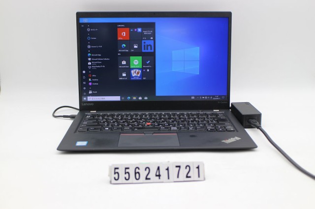 Lenovo ThinkPad X1 Carbon 5th Gen Core i7 7500U 2.7GHz/8GB/256GB(SSD)/14W/FHD(1920x1080)/Win10 【中古】