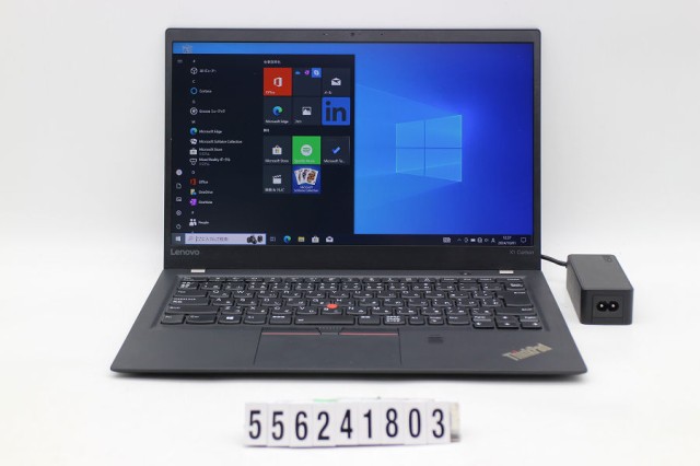 Lenovo ThinkPad X1 Carbon 5th Gen Core i7 7500U 2.7GHz/8GB/256GB(SSD)/14W/FHD(1920x1080)/Win10 【中古】