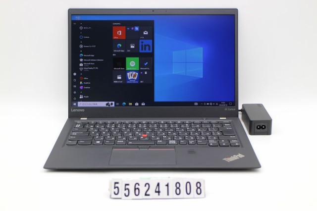 Lenovo ThinkPad X1 Carbon 5th Gen Core i7 7500U 2.7GHz/8GB/256GB(SSD)/14W/FHD(1920x1080)/Win10 【中古】