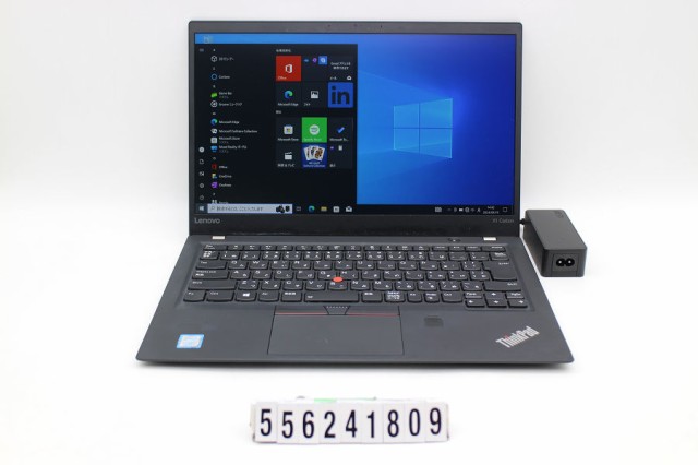 Lenovo ThinkPad X1 Carbon 5th Gen Core i7 7500U 2.7GHz/8GB/256GB(SSD)/14W/FHD(1920x1080)/Win10 【中古】