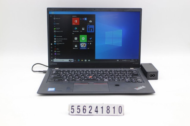 Lenovo ThinkPad X1 Carbon 5th Gen Core i7 7500U 2.7GHz/8GB/256GB(SSD)/14W/FHD(1920x1080)/Win10 【中古】