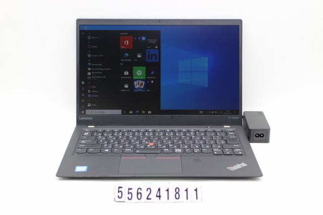 Lenovo ThinkPad X1 Carbon 5th Gen Core i7 7500U 2.7GHz/8GB/256GB(SSD)/14W/FHD(1920x1080)/Win10 【中古】