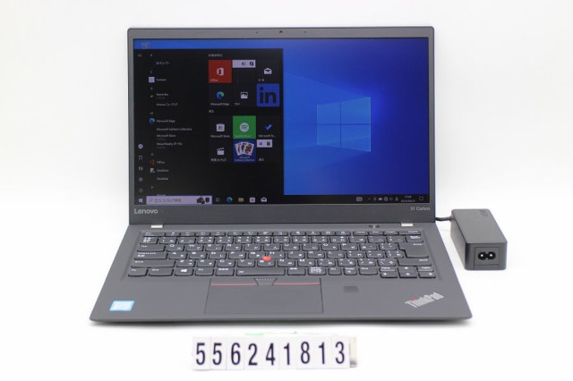 Lenovo ThinkPad X1 Carbon 5th Gen Core i7 7500U 2.7GHz/8GB/256GB(SSD)/14W/FHD(1920x1080)/Win10 【中古】