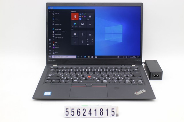 Lenovo ThinkPad X1 Carbon 5th Gen Core i7 7500U 2.7GHz/8GB/256GB(SSD)/14W/FHD(1920x1080)/Win10 【中古】