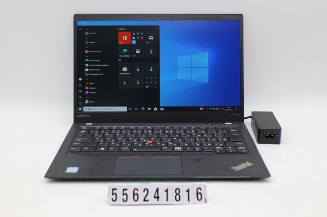 Lenovo ThinkPad X1 Carbon 5th Gen Core i7 7500U 2.7GHz/8GB/256GB(SSD)/14W/FHD(1920x1080)/Win10 【中古】