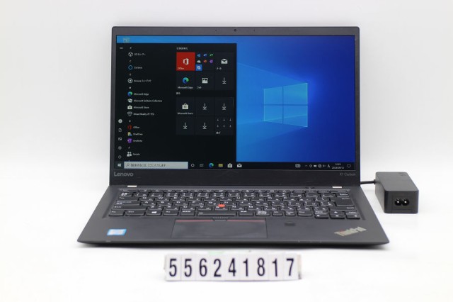 Lenovo ThinkPad X1 Carbon 5th Gen Core i7 7500U 2.7GHz/8GB/256GB(SSD)/14W/FHD(1920x1080)/Win10 【中古】