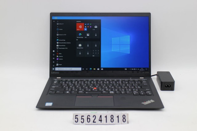 Lenovo ThinkPad X1 Carbon 5th Gen Core i7 7500U 2.7GHz/8GB/256GB(SSD)/14W/FHD(1920x1080)/Win10 【中古】