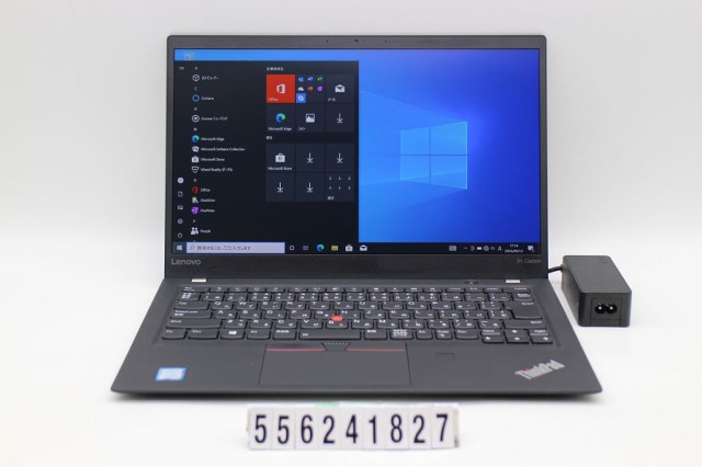 Lenovo ThinkPad X1 Carbon 5th Gen Core i7 7500U 2.7GHz/8GB/256GB(SSD)/14W/FHD(1920x1080)/Win10 【中古】