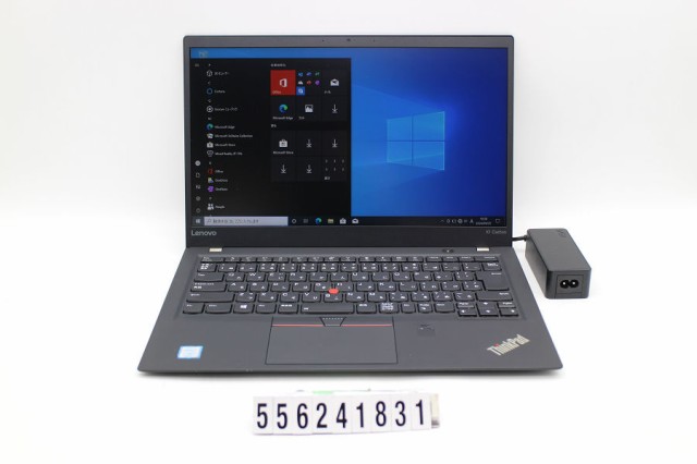 Lenovo ThinkPad X1 Carbon 5th Gen Core i7 7500U 2.7GHz/8GB/256GB(SSD)/14W/FHD(1920x1080)/Win10 【中古】