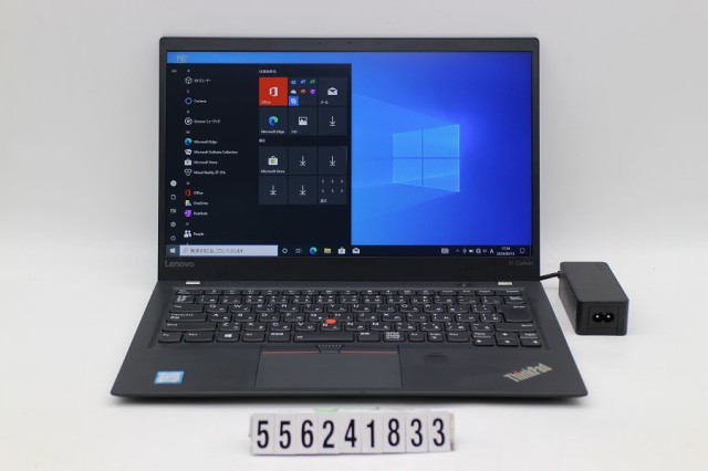 Lenovo ThinkPad X1 Carbon 5th Gen Core i7 7500U 2.7GHz/8GB/256GB(SSD)/14W/FHD(1920x1080)/Win10 【中古】