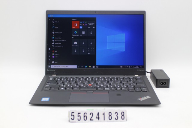 Lenovo ThinkPad X1 Carbon 5th Gen Core i7 7500U 2.7GHz/8GB/256GB(SSD)/14W/FHD(1920x1080)/Win10 【中古】