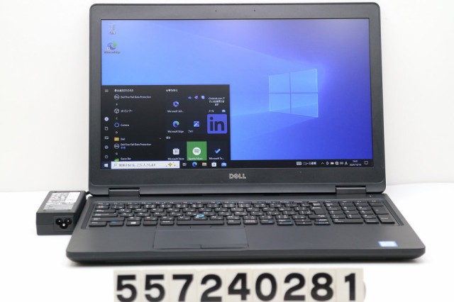 DELL Latitude 5580 Core i5 7200U 2.5GHz/8GB/256GB(SSD)/15.6W/FWXGA(1366x768)/Win10 【中古】