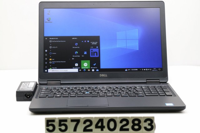 DELL Latitude 5580 Core i5 7200U 2.5GHz/8GB/256GB(SSD)/15.6W/FWXGA(1366x768)/Win10 【中古】