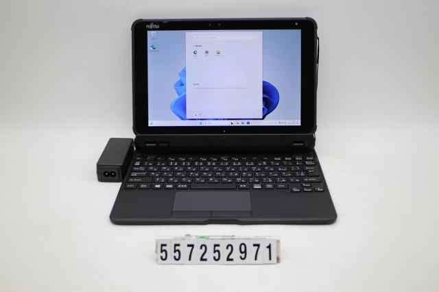 富士通 ARROWS Tab Q5010/DEG Celeron N4020 1.1GHz/4GB/128GB/10.1W/WUXGA(1920x1200) タッチパネル/Win11 【中古】