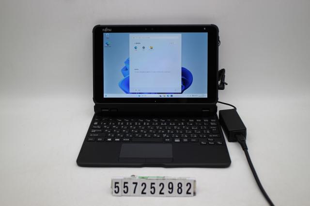 富士通 ARROWS Tab Q5010/DEG Celeron N4000 1.1GHz/4GB/128GB/10.1W/WUXGA(1920x1200) タッチパネル/Win11 【中古】