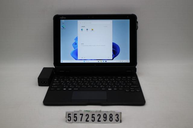富士通 ARROWS Tab Q5010/DEG Celeron N4000 1.1GHz/4GB/128GB/10.1W/WUXGA(1920x1200) タッチパネル/Win11 【中古】