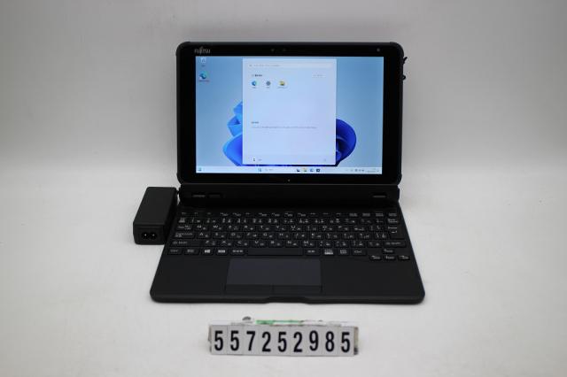 富士通 ARROWS Tab Q5010/DEG Celeron N4000 1.1GHz/4GB/128GB/10.1W/WUXGA(1920x1200) タッチパネル/Win11 【中古】