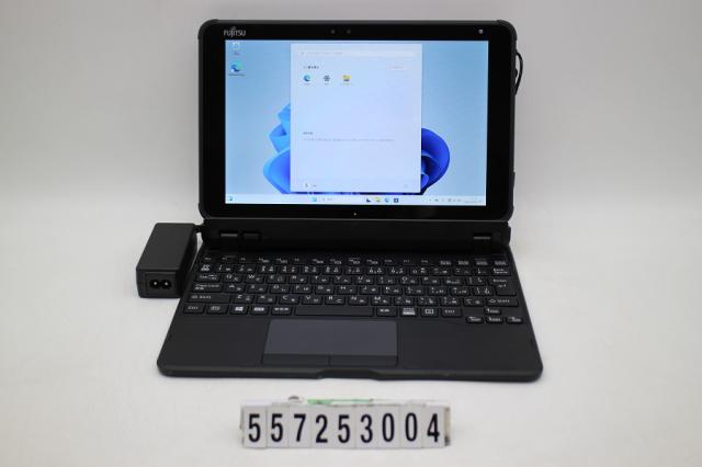 富士通 ARROWS Tab Q5010/DEG Celeron N4000 1.1GHz/4GB/128GB/10.1W/WUXGA(1920x1200) タッチパネル/Win11 【中古】