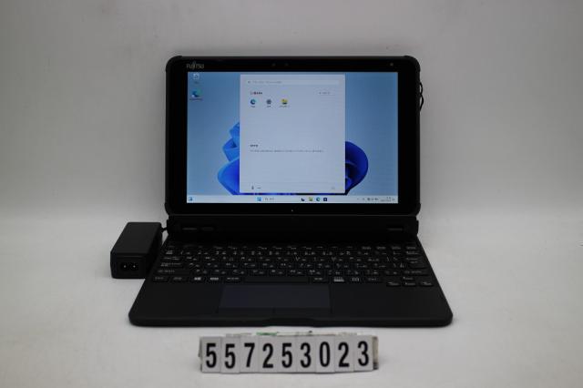 富士通 ARROWS Tab Q5010/DEG Celeron N4000 1.1GHz/4GB/128GB/10.1W/WUXGA(1920x1200) タッチパネル/Win11 【中古】