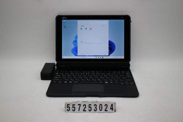 富士通 ARROWS Tab Q5010/DEG Celeron N4000 1.1GHz/4GB/128GB/10.1W/WUXGA(1920x1200) タッチパネル/Win11 【中古】