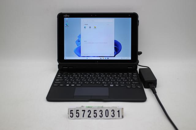 富士通 ARROWS Tab Q5010/DEG Celeron N4000 1.1GHz/4GB/128GB/10.1W/WUXGA(1920x1200) タッチパネル/Win11 【中古】