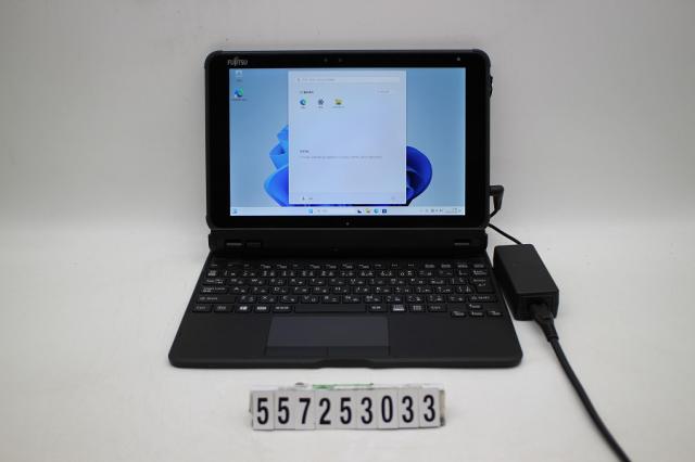 富士通 ARROWS Tab Q5010/DEG Celeron N4000 1.1GHz/4GB/128GB/10.1W/WUXGA(1920x1200) タッチパネル/Win11 【中古】