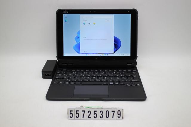 富士通 ARROWS Tab Q5010/DEG Celeron N4000 1.1GHz/4GB/128GB/10.1W/WUXGA(1920x1200) タッチパネル/Win11 【中古】