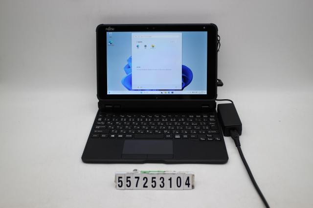 富士通 ARROWS Tab Q5010/DEG Celeron N4000 1.1GHz/4GB/128GB/10.1W/WUXGA(1920x1200) タッチパネル/Win11 【中古】