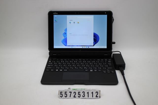 富士通 ARROWS Tab Q5010/DEG Celeron N4000 1.1GHz/4GB/128GB/10.1W/WUXGA(1920x1200) タッチパネル/Win11 【中古】