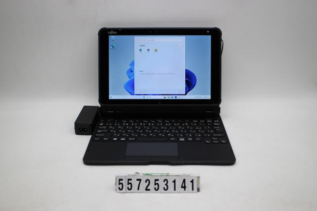 富士通 ARROWS Tab Q5010/DEG Celeron N4000 1.1GHz/4GB/128GB/10.1W/WUXGA(1920x1200) タッチパネル/Win11 【中古】