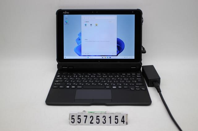 富士通 ARROWS Tab Q5010/DEG Celeron N4000 1.1GHz/4GB/128GB/10.1W/WUXGA(1920x1200) タッチパネル/Win11 【中古】